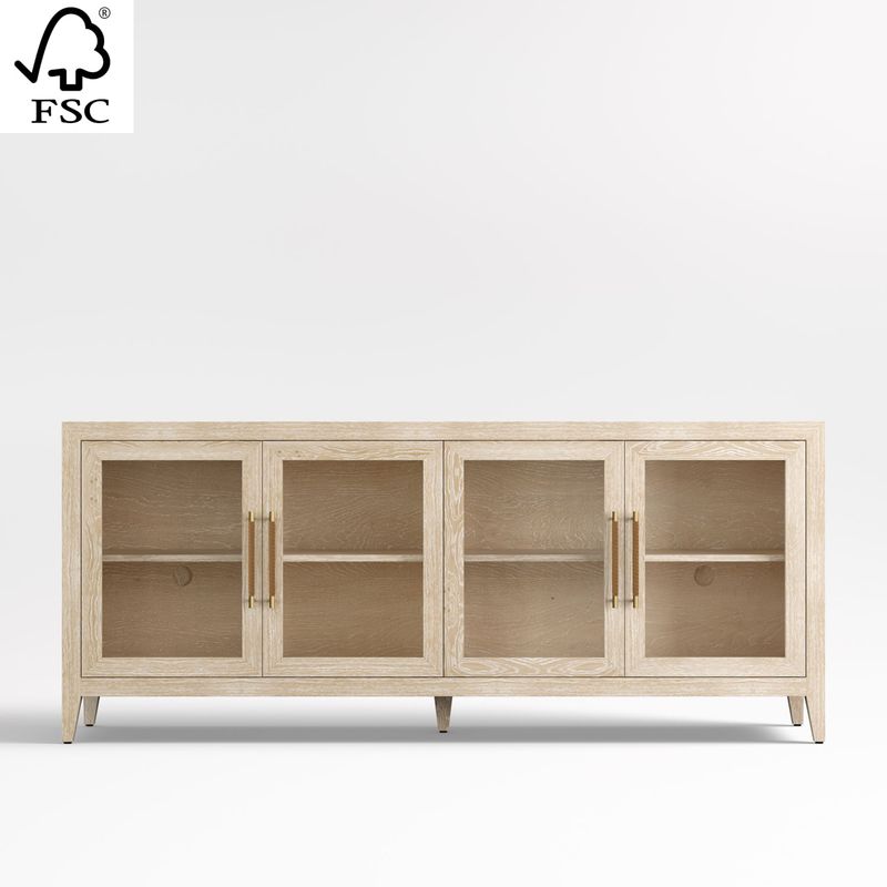 CRATE & BARREL - Consola Multimedia Clairemont 72"