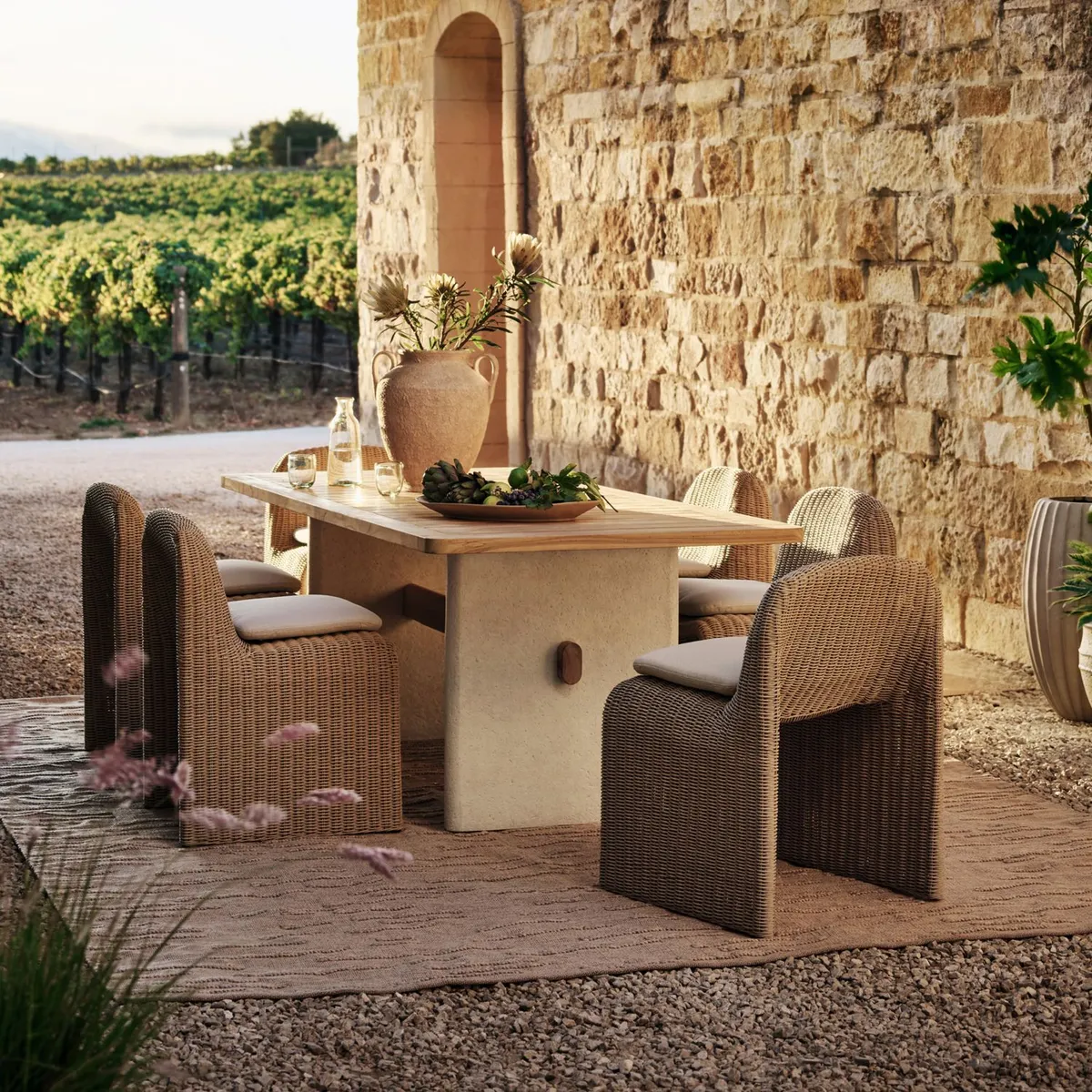 CRATE & BARREL - Silla de Comedor Ipanema 