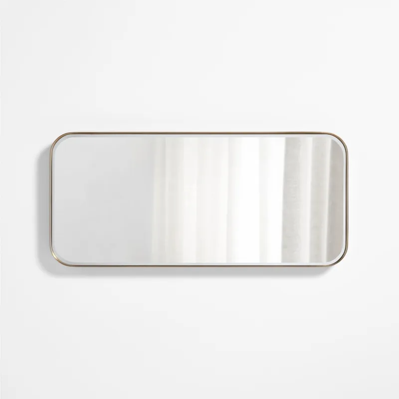 CRATE & BARREL - Espejo de Pared Edge 48x107cm