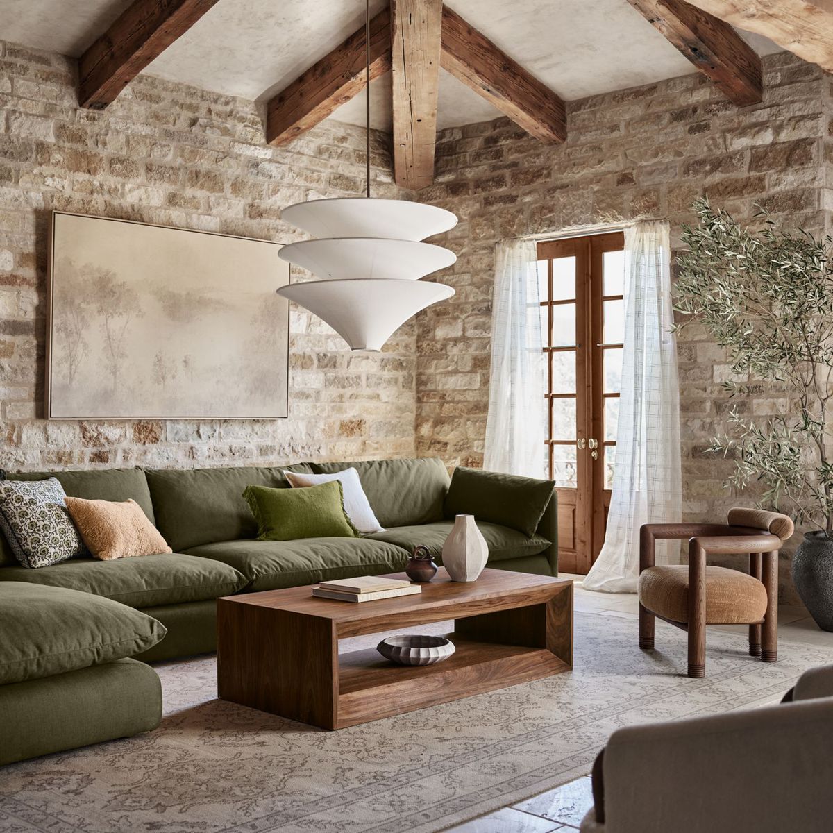 CRATE & BARREL - Butaca Porto 1 Cuerpo