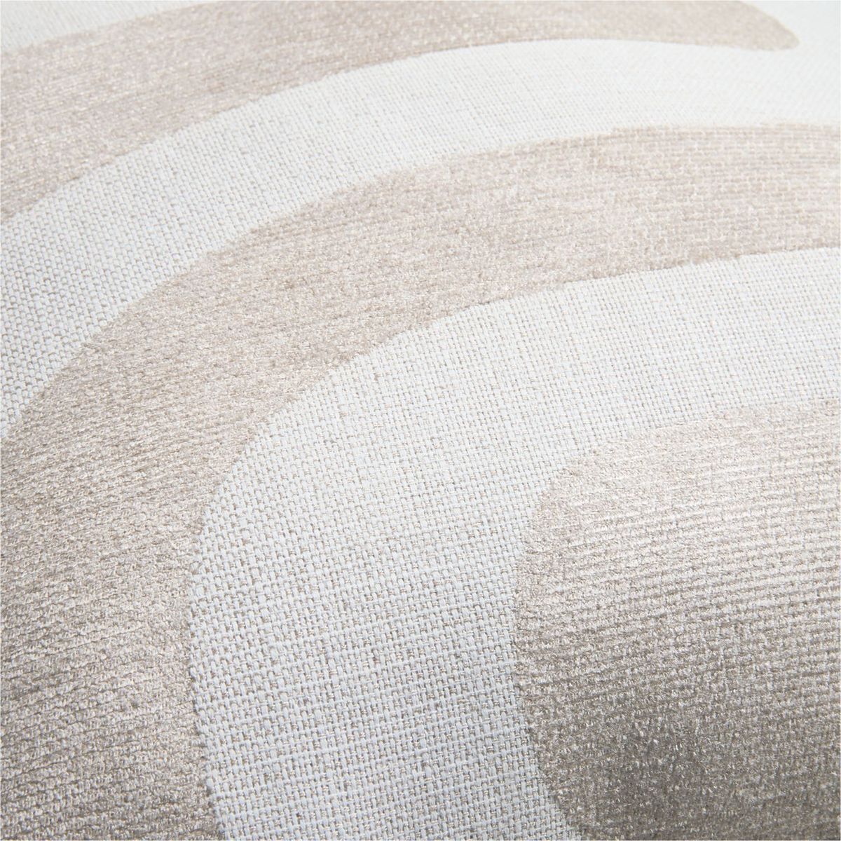 CRATE & BARREL - Cojín Sunbrella Retro Curves para Terraza 51x51cm