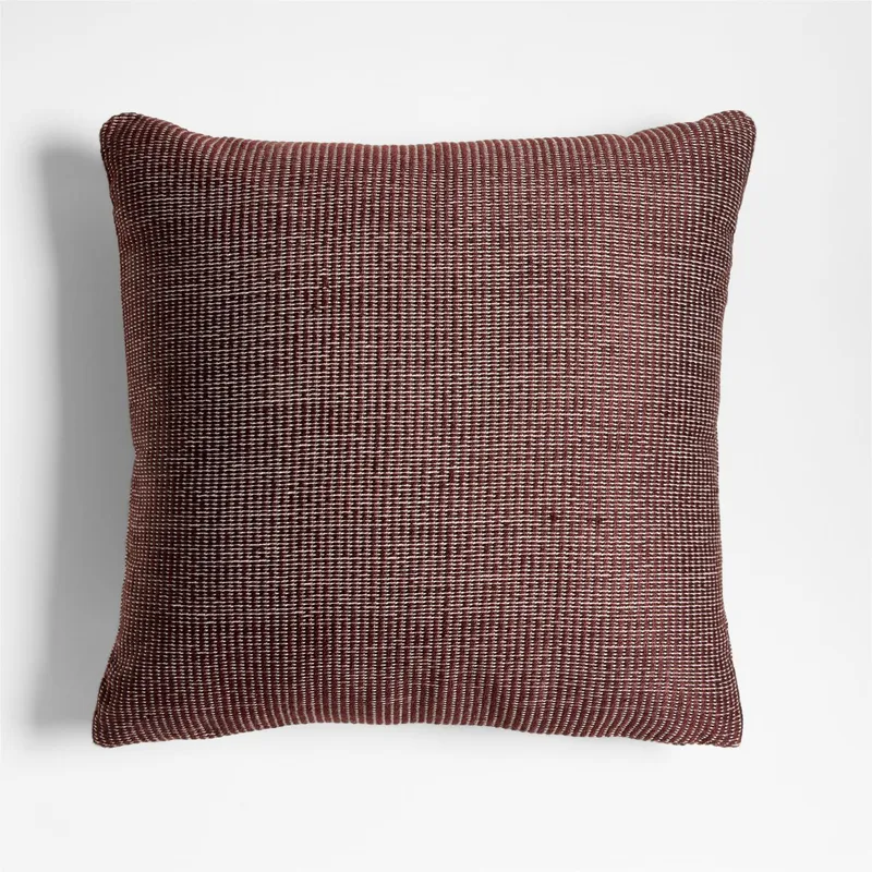 CRATE & BARREL - Cojín Chestnut Para Terraza 51x51cm