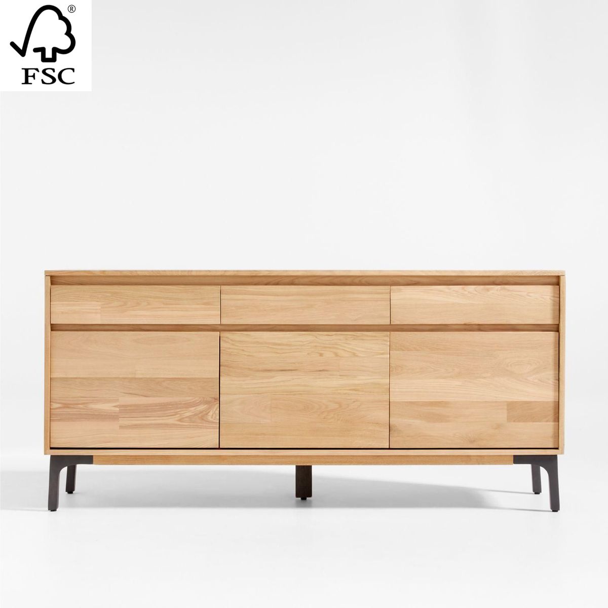 CRATE & BARREL - Aparador Lakin 180cm