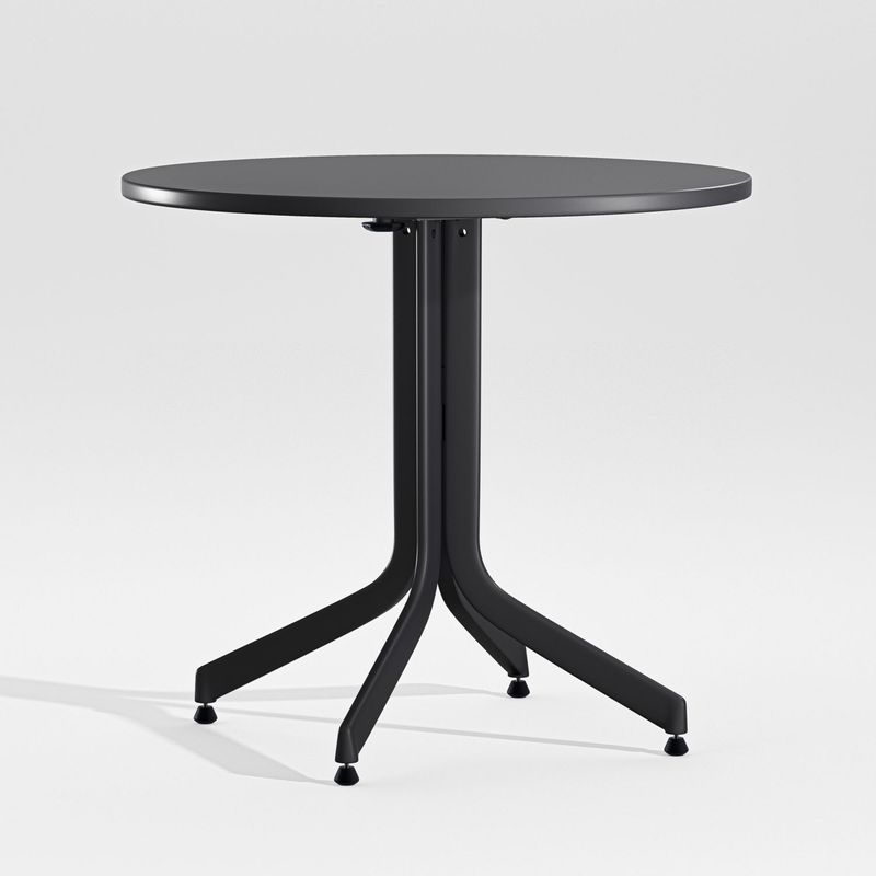 CRATE & BARREL - Mesa de Comedor de Terraza Plegable Lanai de Metal