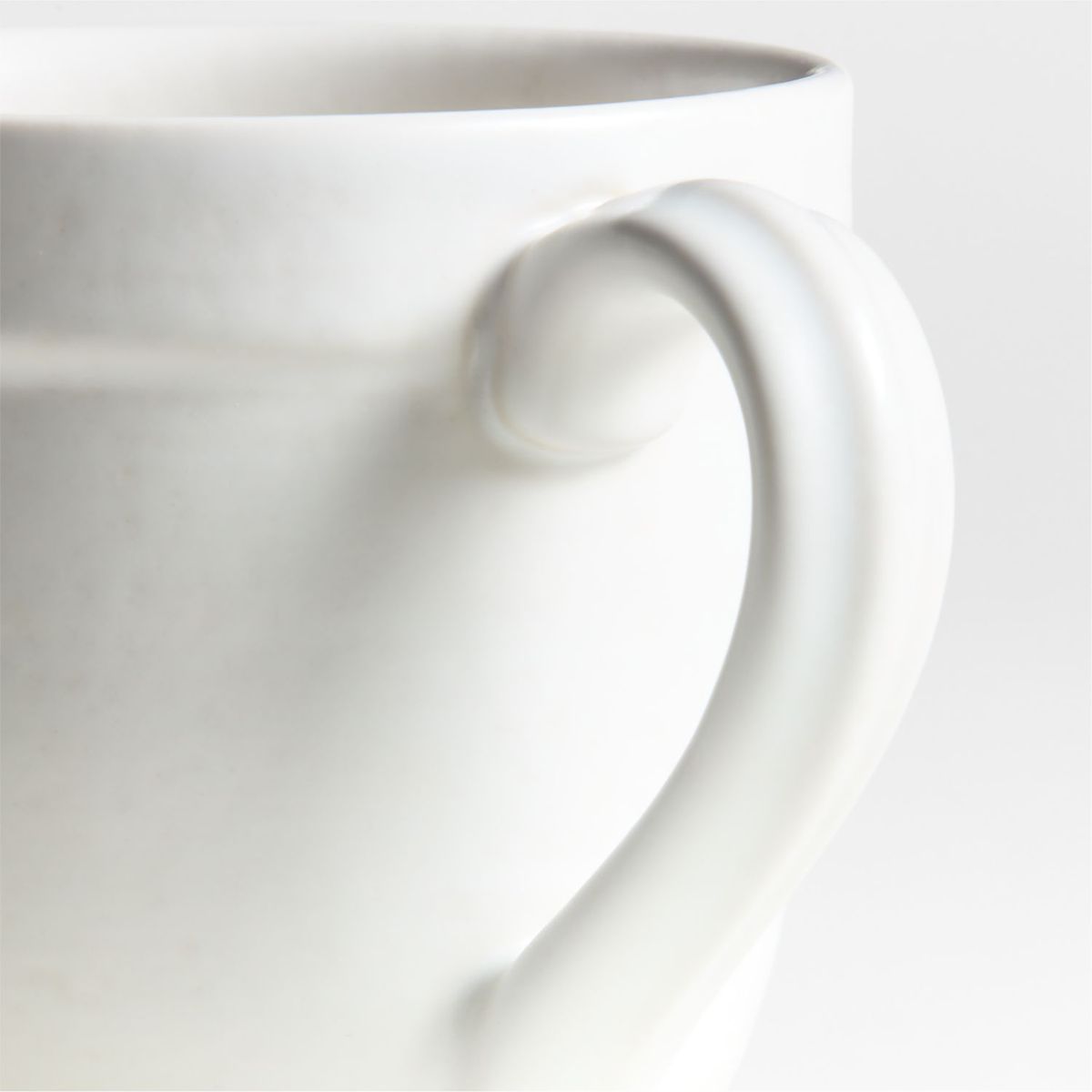 CRATE & BARREL - Mug Villa de Gres Esmaltado