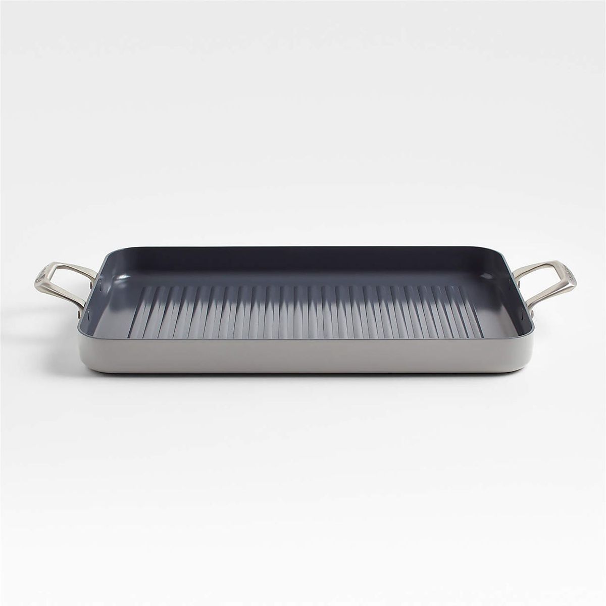 CRATE & BARREL - Plancha Grill Cerámica Antiadherente EvenCook 