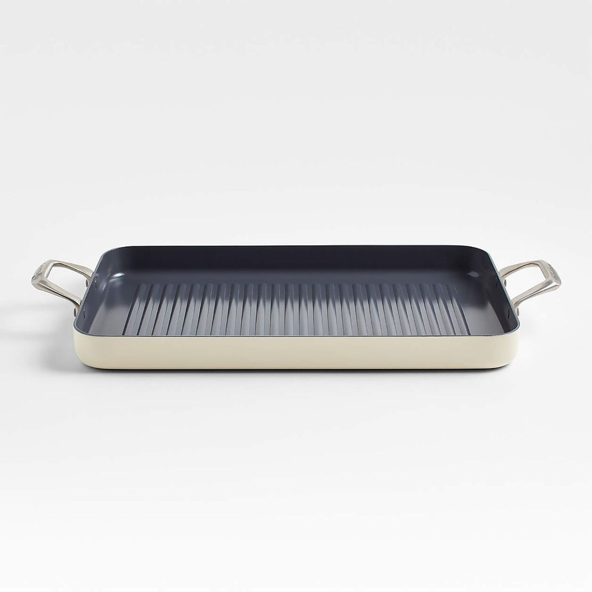 CRATE & BARREL - Plancha Grill Cerámica Antiadherente EvenCook 