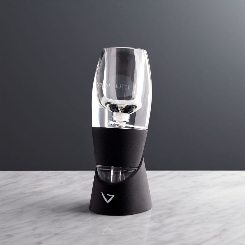 CRATE & BARREL - Aireador de Vino Tinto Vinturi