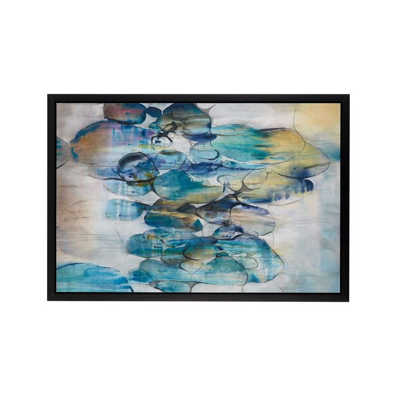 CRATE & BARREL - Cuadro Turquoise Assemblage
