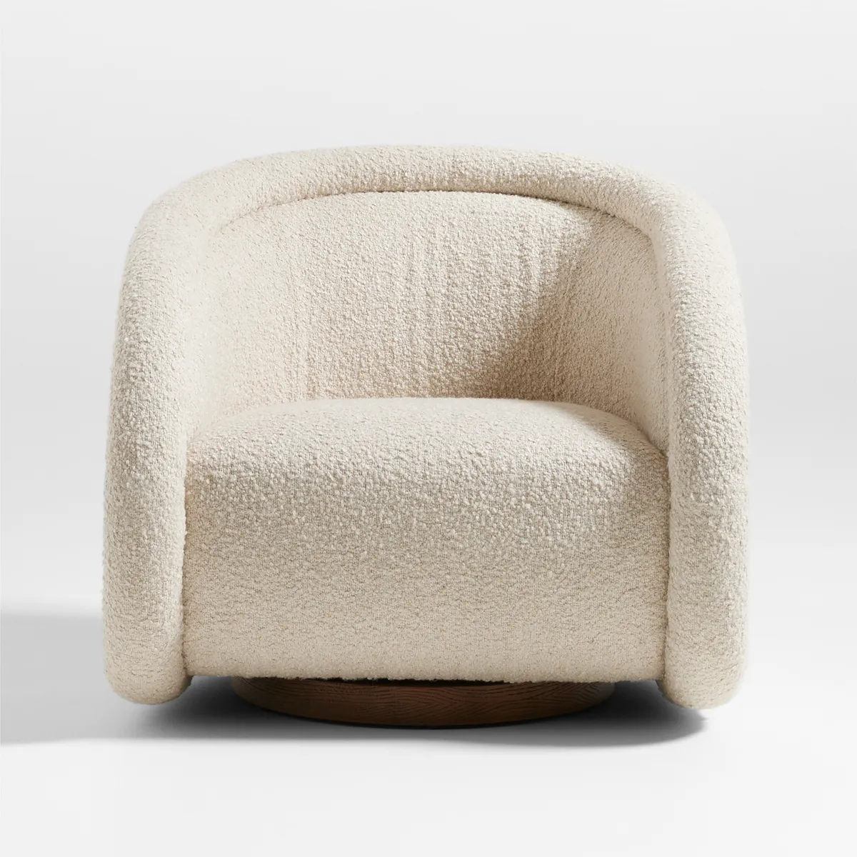 CRATE & BARREL - Sillón Giratorio Medoc Tapioca