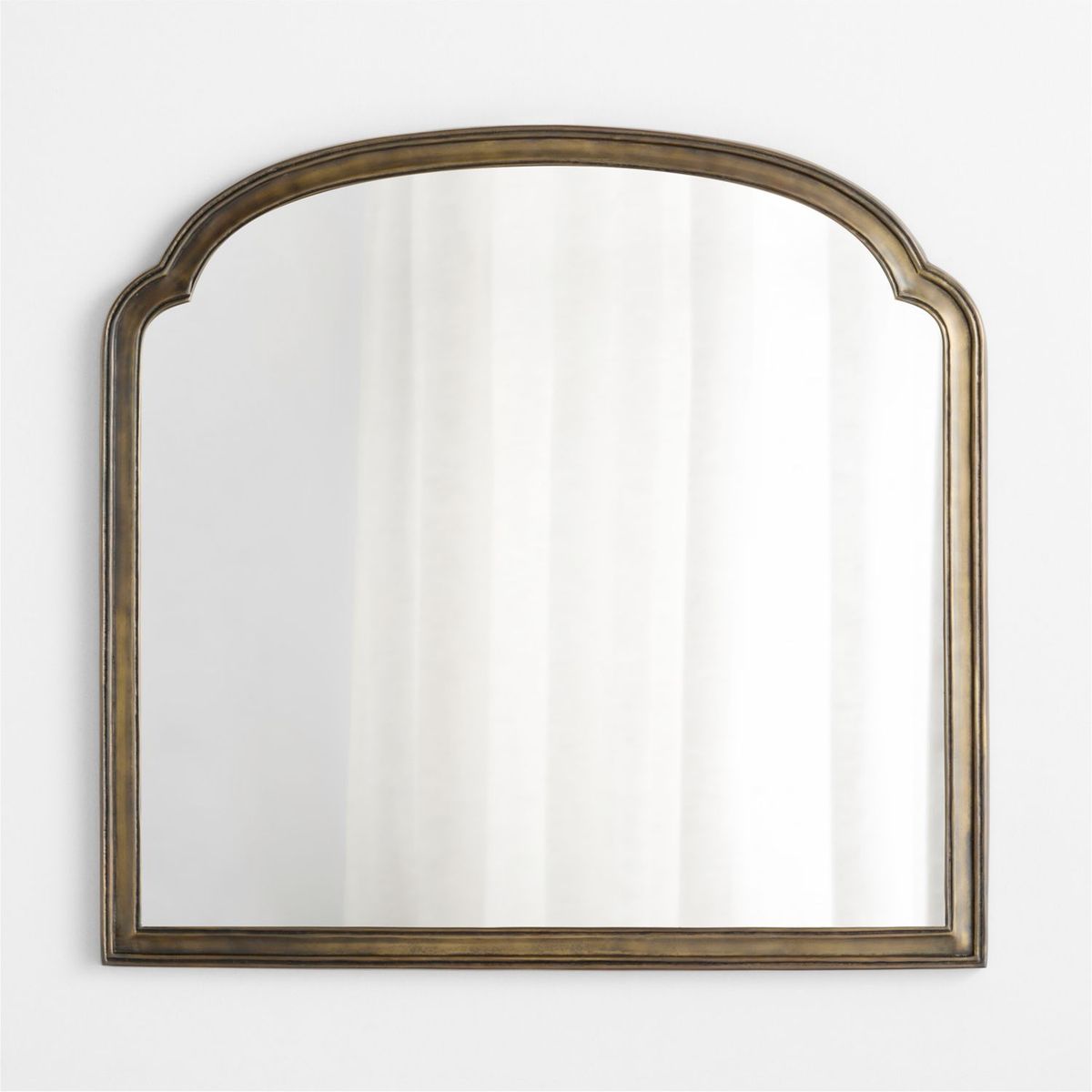 CRATE & BARREL - Espejo de Pared Brookhaven Pewter 106x101cm