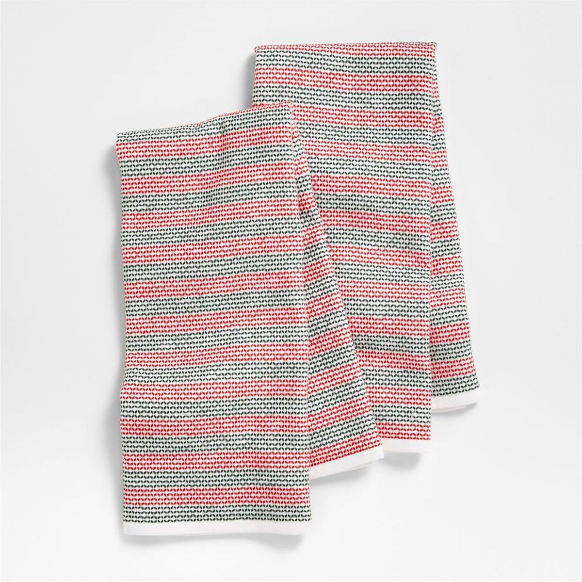 CRATE & BARREL - Juego De 2 Secadores De Cocina Holiday