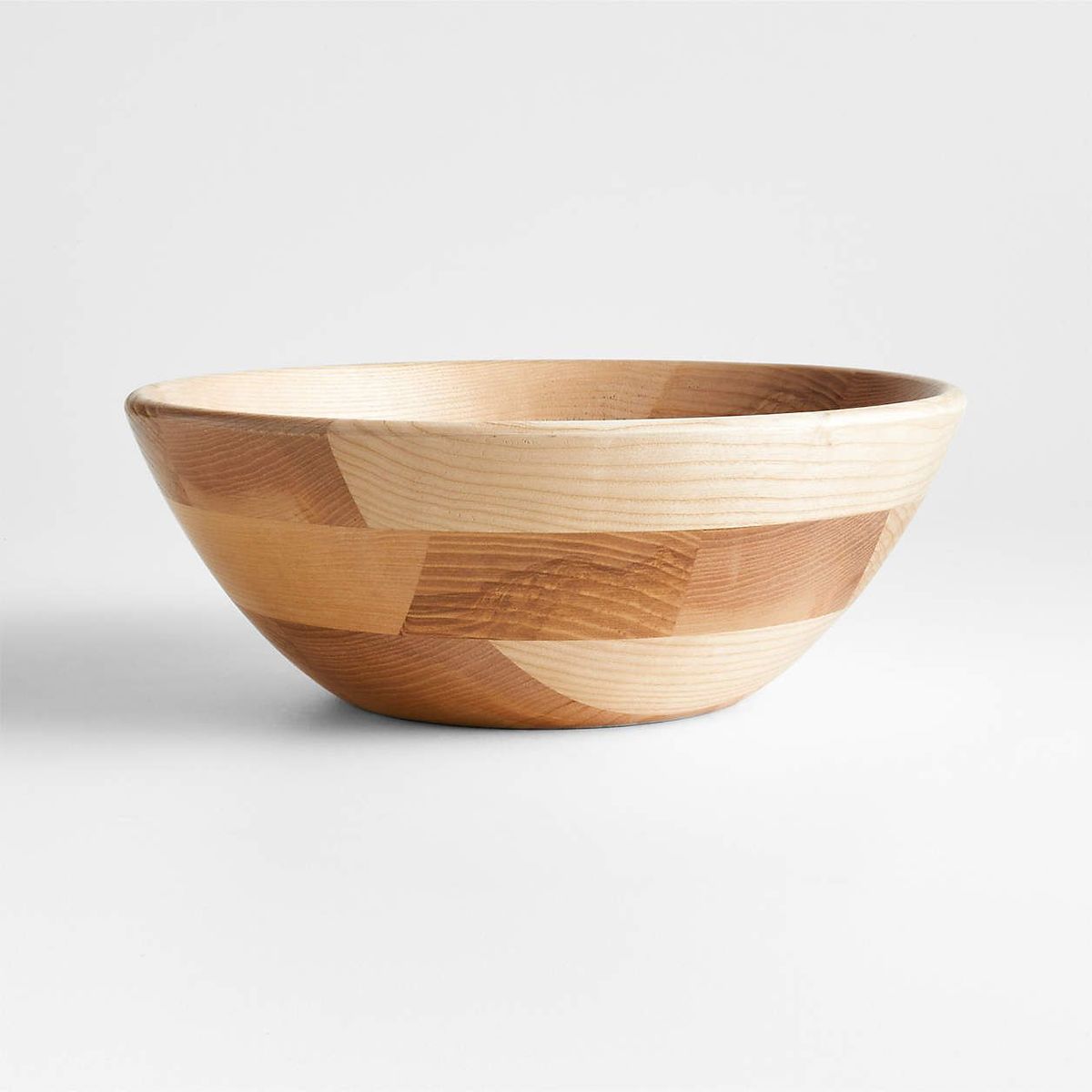 CRATE & BARREL - Bowl Mediano De Madera De Fresno Carson 30cm