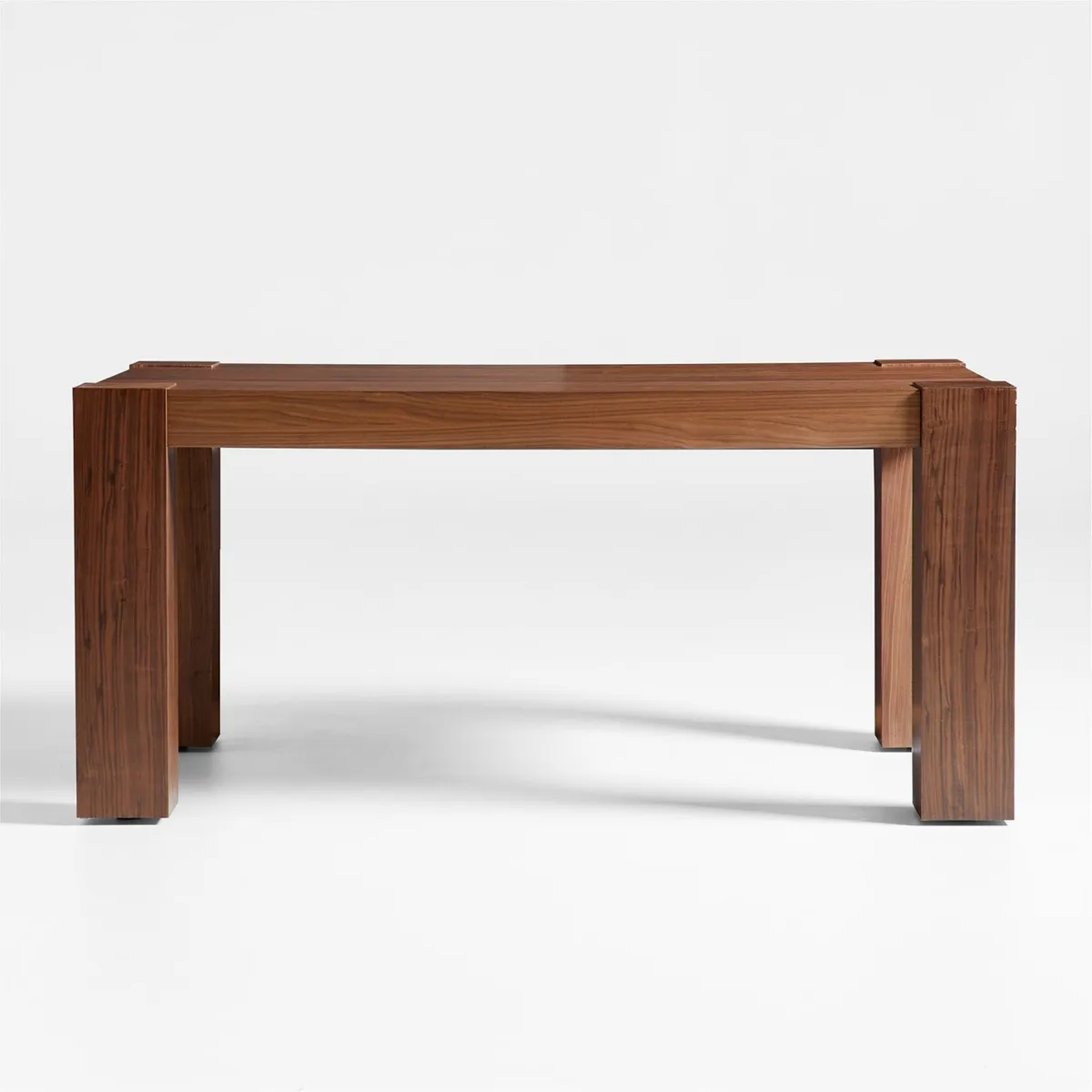 CRATE & BARREL - Mesa de Comedor Sobro de Madera Nogal (6 a 8 Puestos)