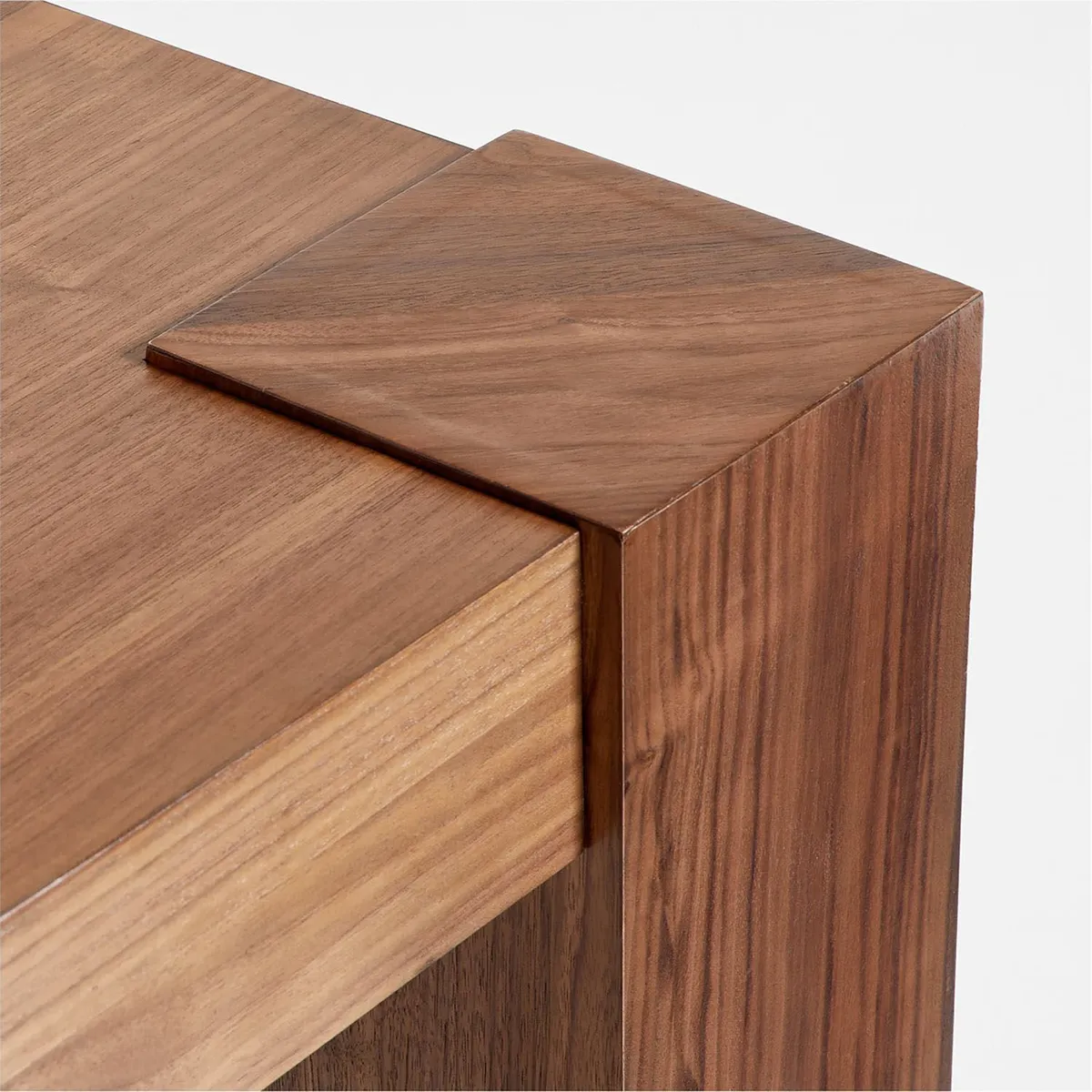 CRATE & BARREL - Mesa de Comedor Sobro de Madera Nogal (6 a 8 Puestos)