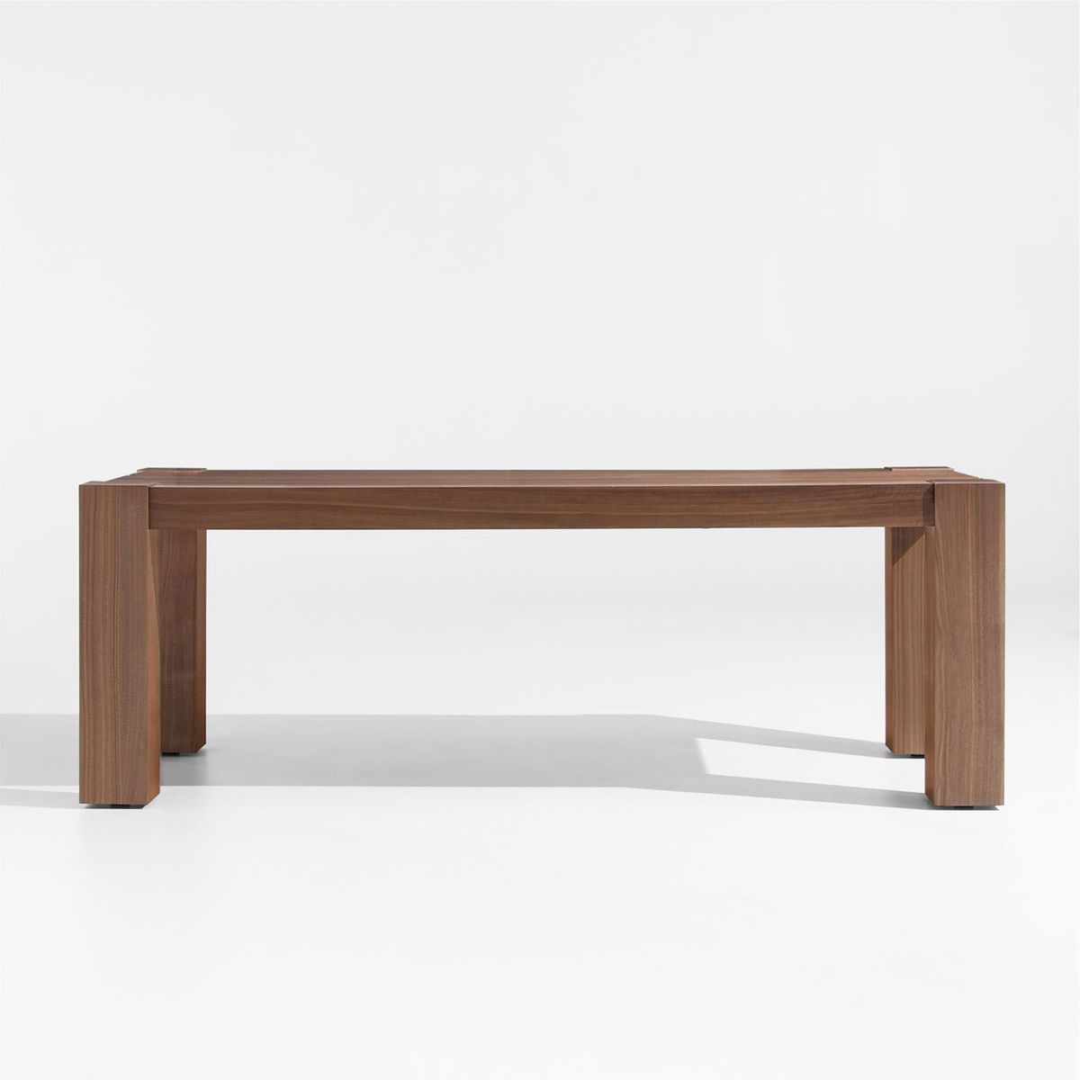 CRATE & BARREL - Mesa de Comedor Sobro de Madera Nogal (6 a 8 Puestos)