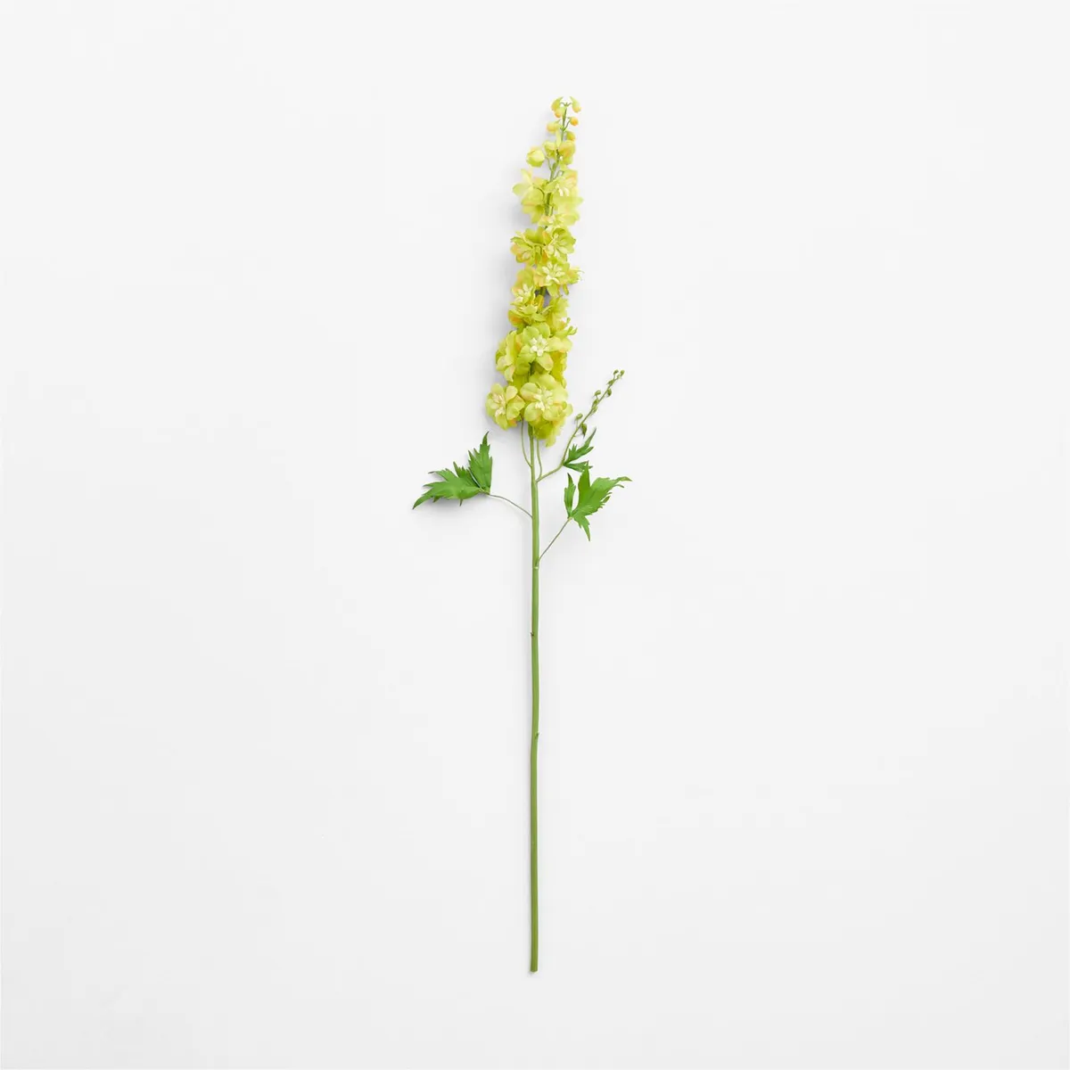 CRATE & BARREL - Rama Flor Delfinio Amarillo 109cm