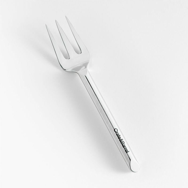 CRATE & BARREL - Tenedor para Servir de Acero Inoxidable