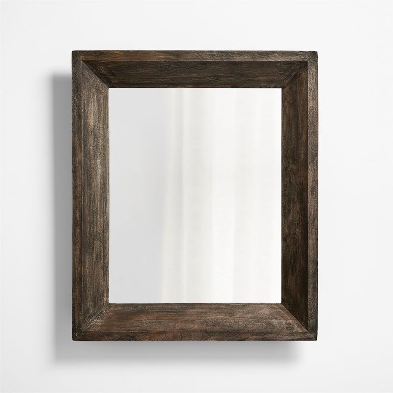 CRATE & BARREL - Espejo de Pared Rectangular Soloman 86x102cm
