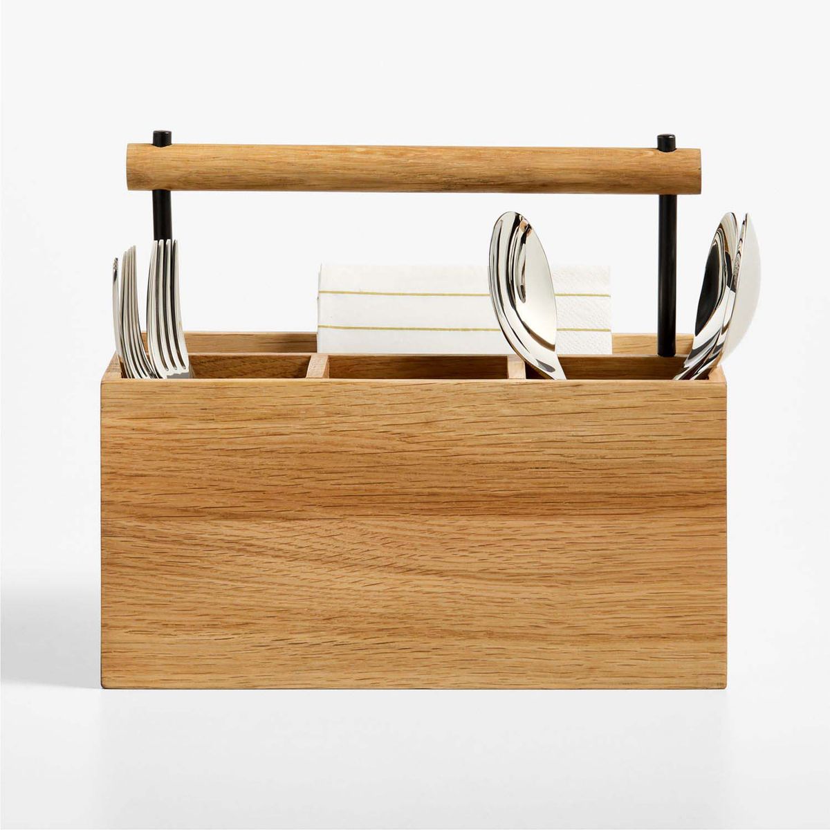 CRATE & BARREL - Cubertería Madeira de Roble