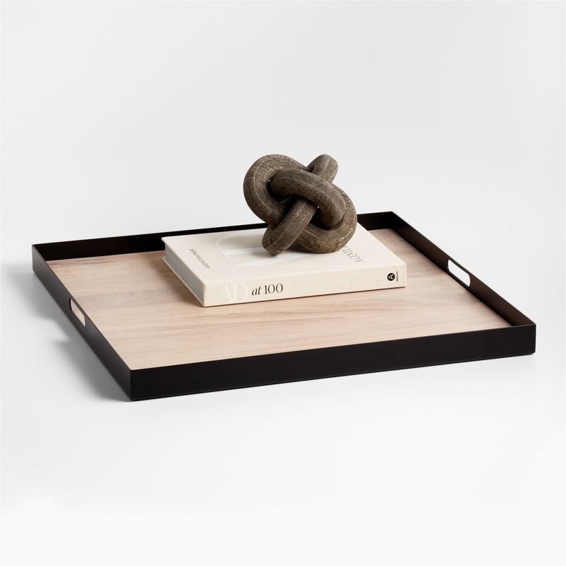 CRATE & BARREL - Bandeja Cuadrada Gable