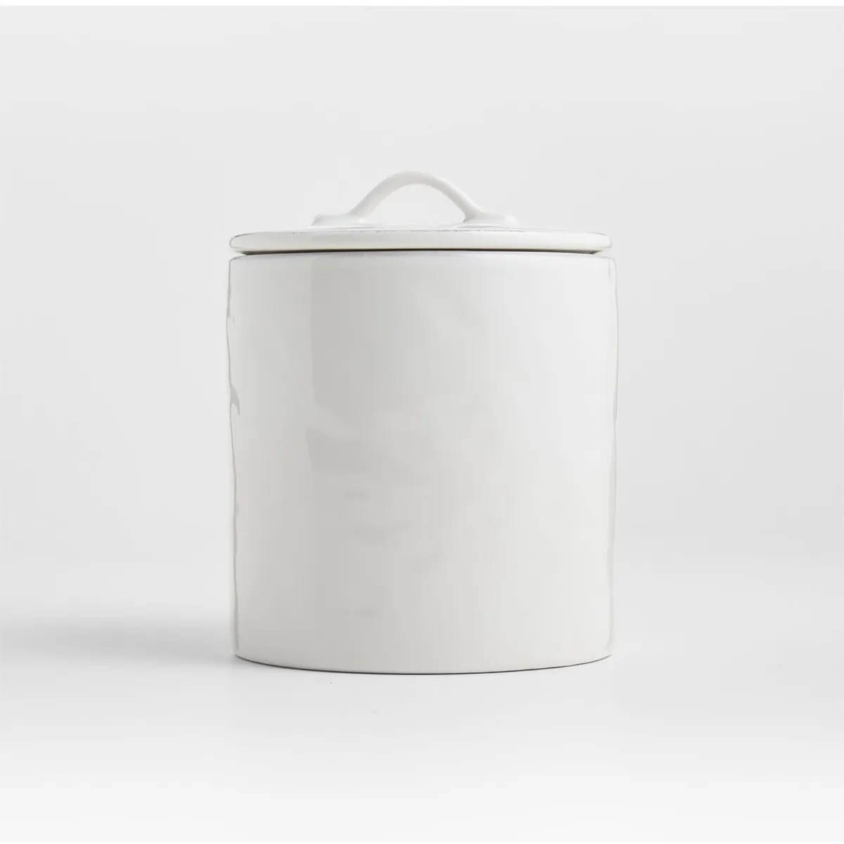 CRATE & BARREL - Canister Marin Blanco