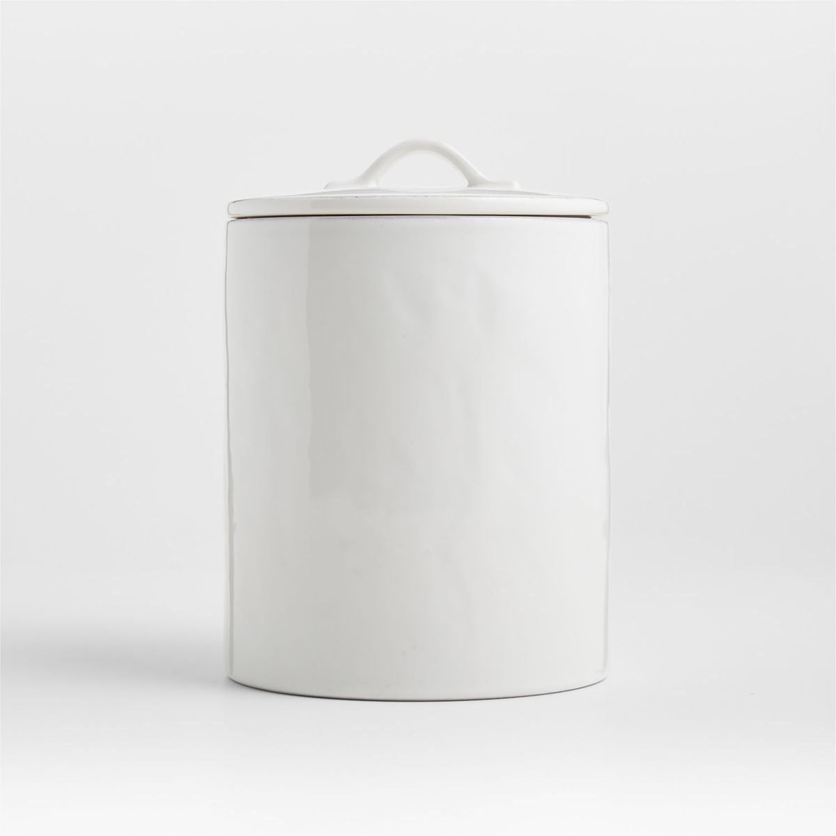 CRATE & BARREL - Canister Marin Blanco