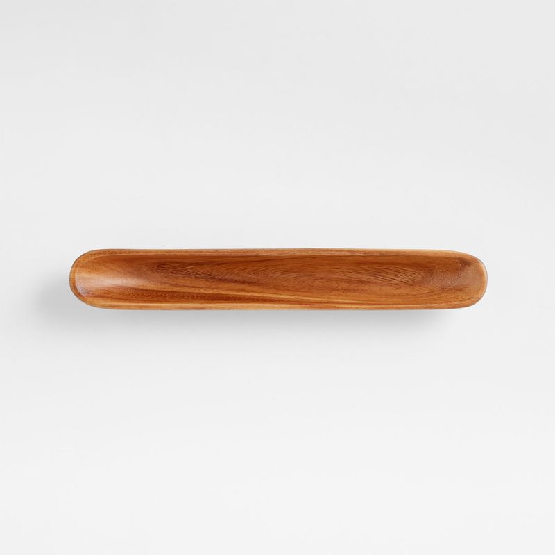 CRATE & BARREL - Fuente De Olivos Tondo Acacia