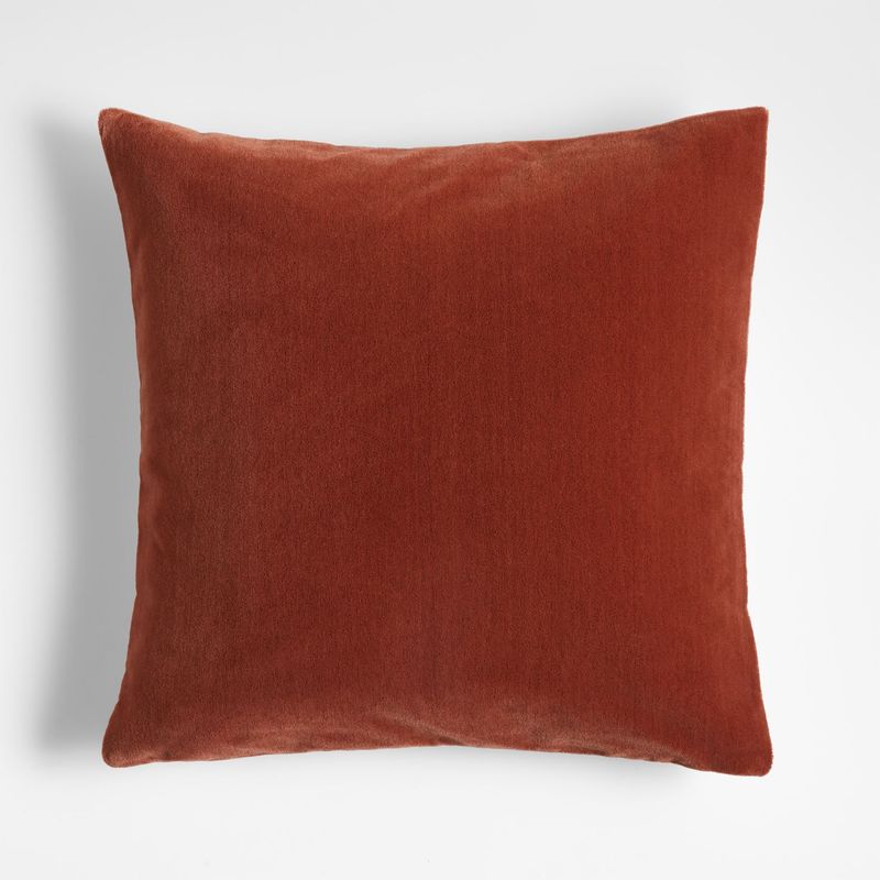 CRATE & BARREL - Funda de Cojín Mohair 51x51cm