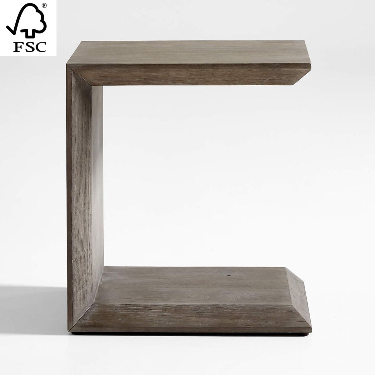 CRATE & BARREL - Mesa Auxiliar Baja C