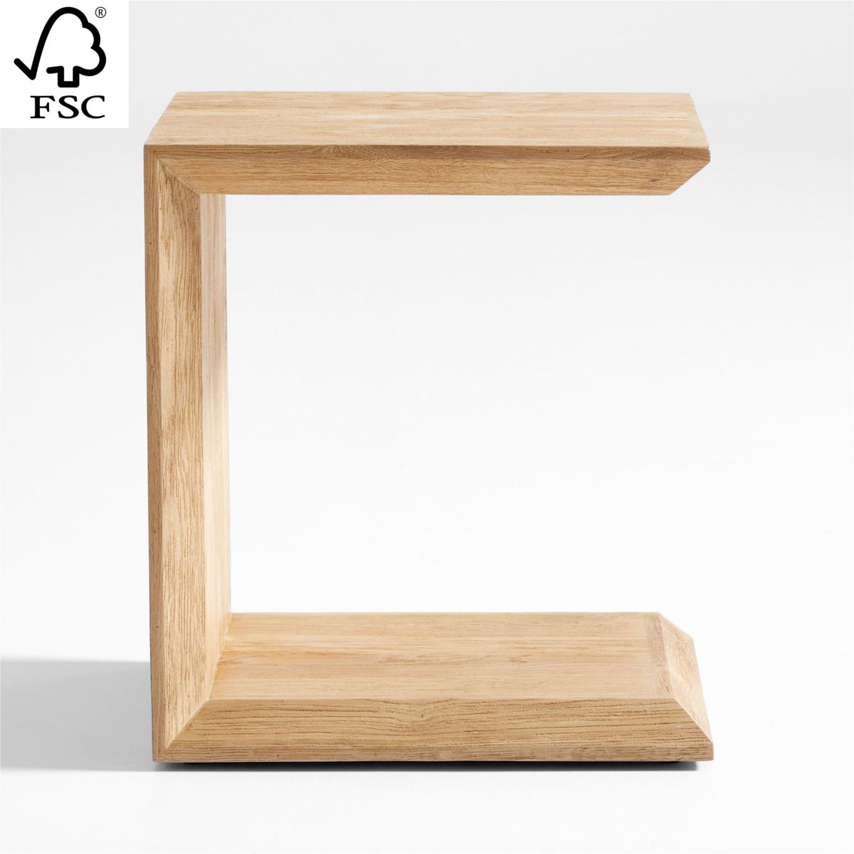 CRATE & BARREL - Mesa Auxiliar Baja C