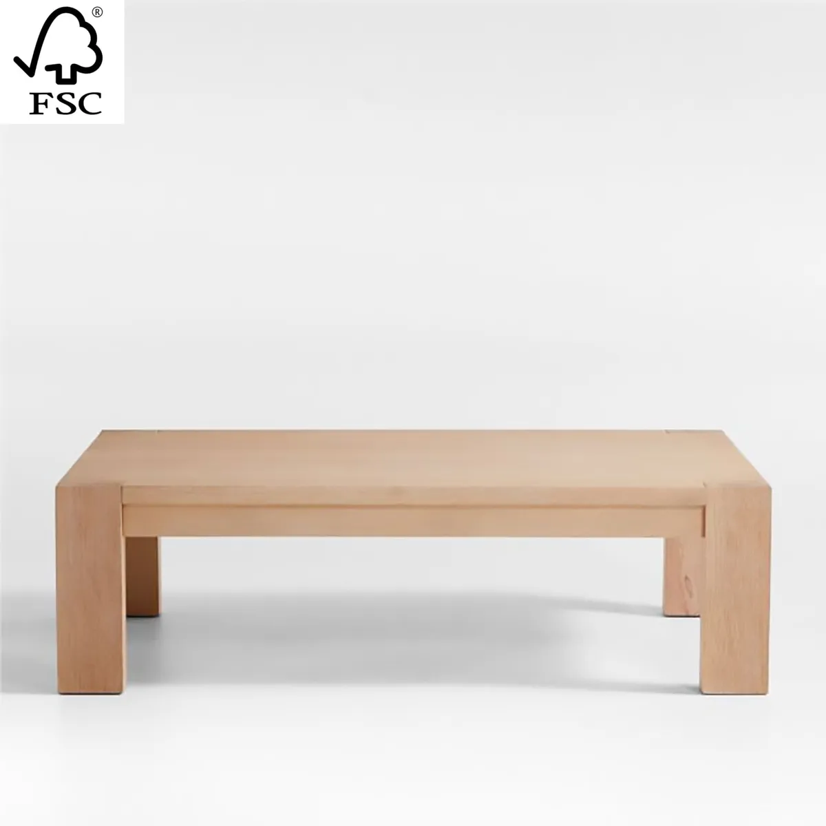 CRATE & BARREL - Mesa de Centro Terra Natural