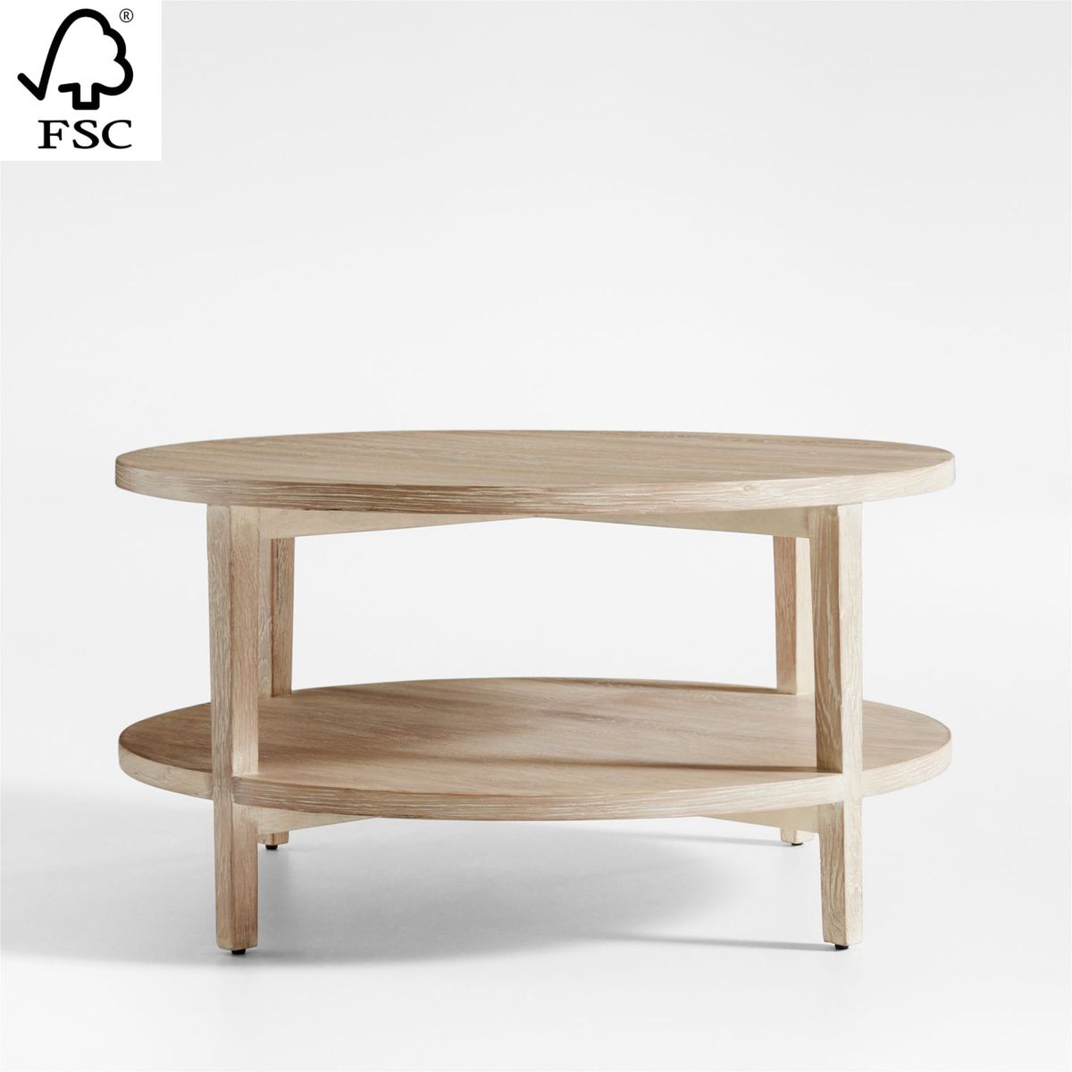 CRATE & BARREL - Mesa de Centro Clairemont 