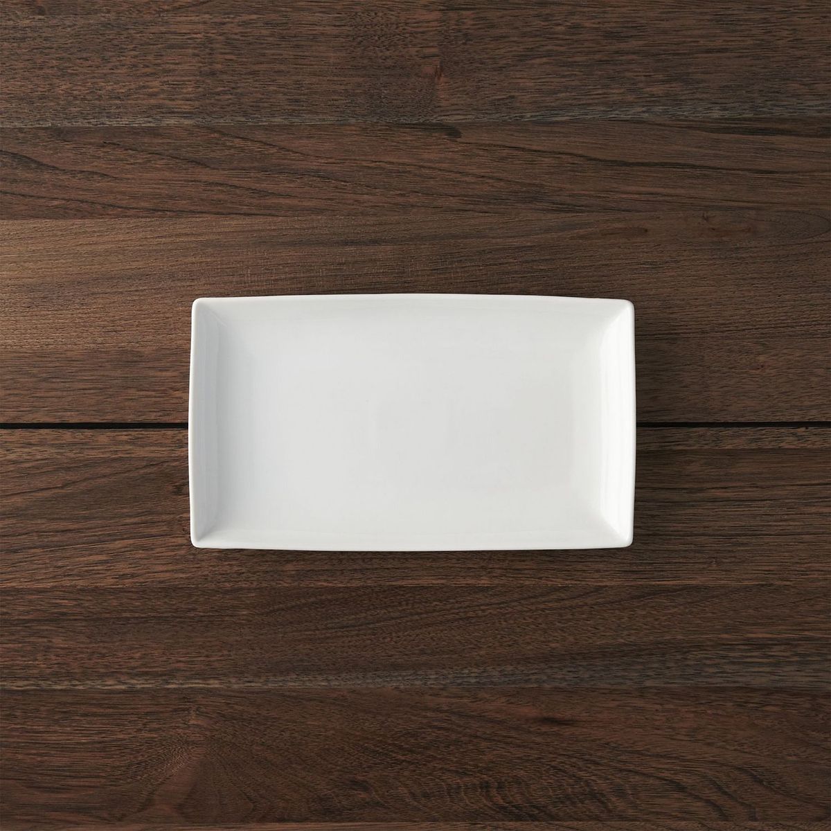 CRATE & BARREL - Plato Rectangular para Piqueo de 25cm x 15cm