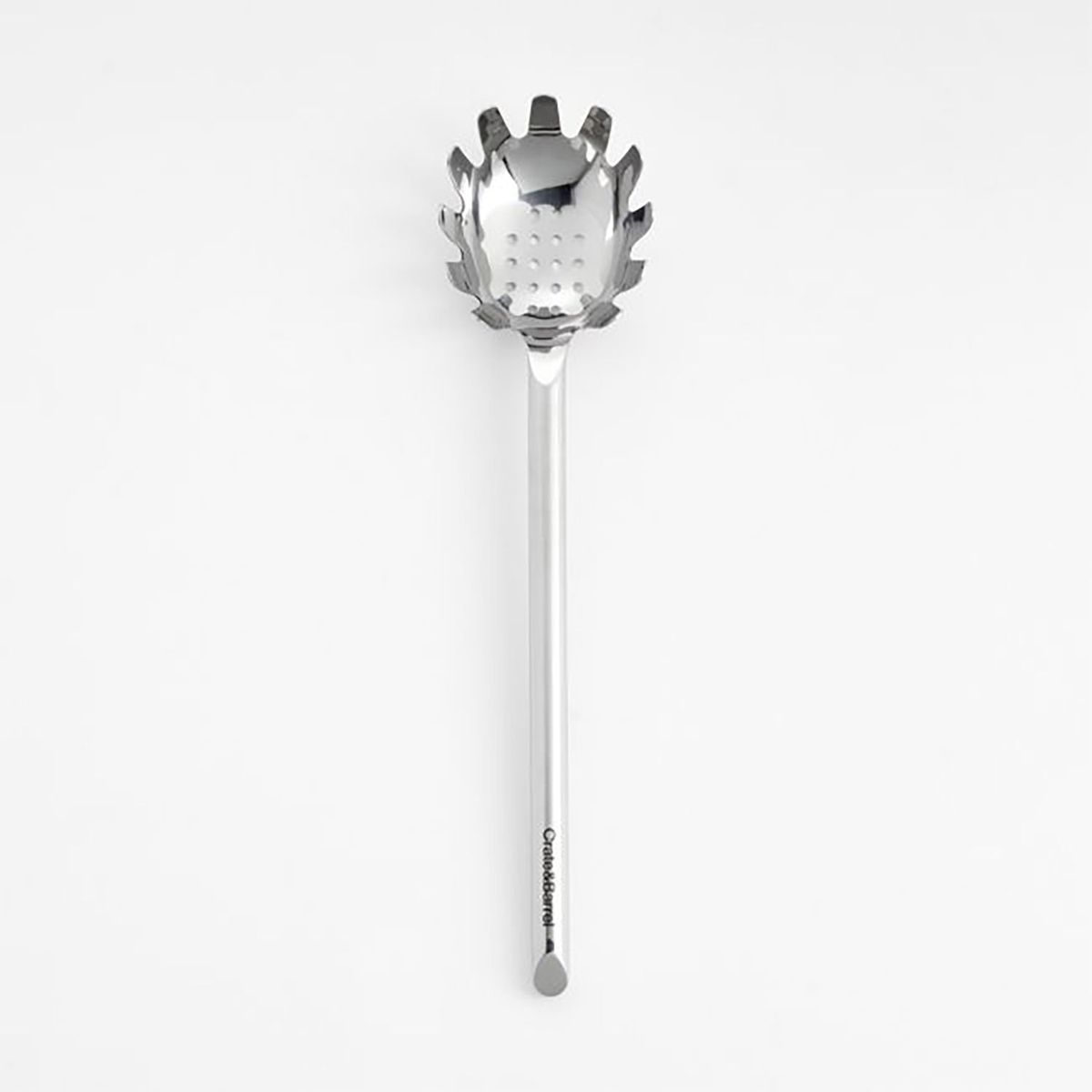 CRATE & BARREL - Cucharón para Pasta de Acero Inoxidable