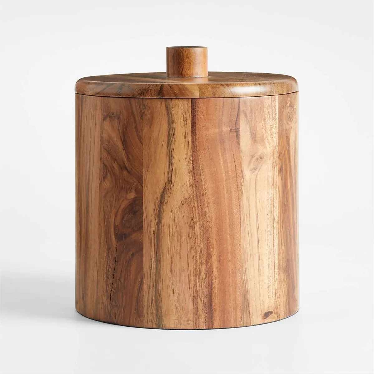 CRATE & BARREL - Canister de Madera