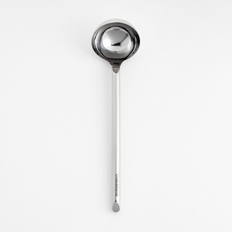 CRATE & BARREL - Cucharón de Acero Inoxidable