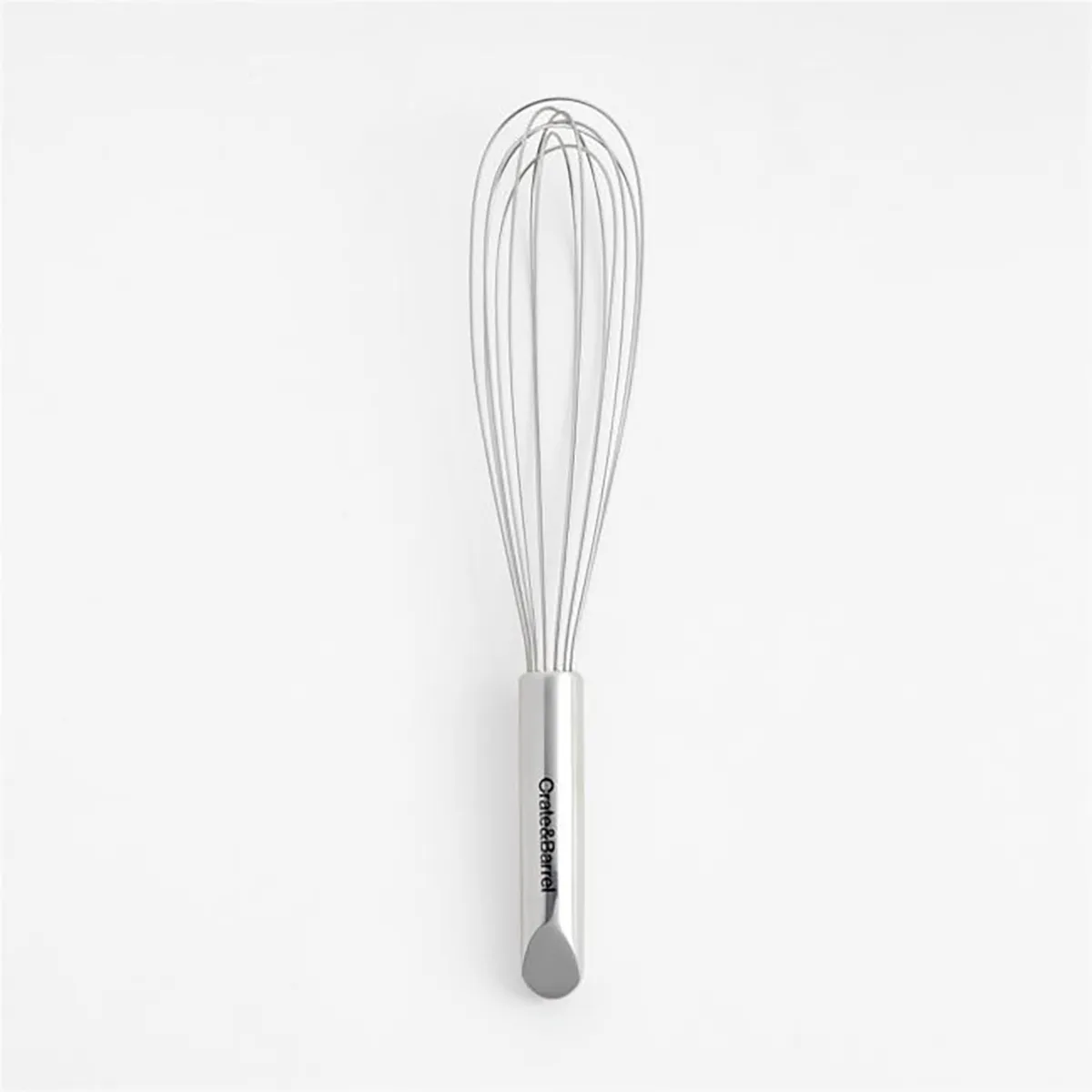 CRATE & BARREL - Batidor de Mano de Acero Inoxidable 