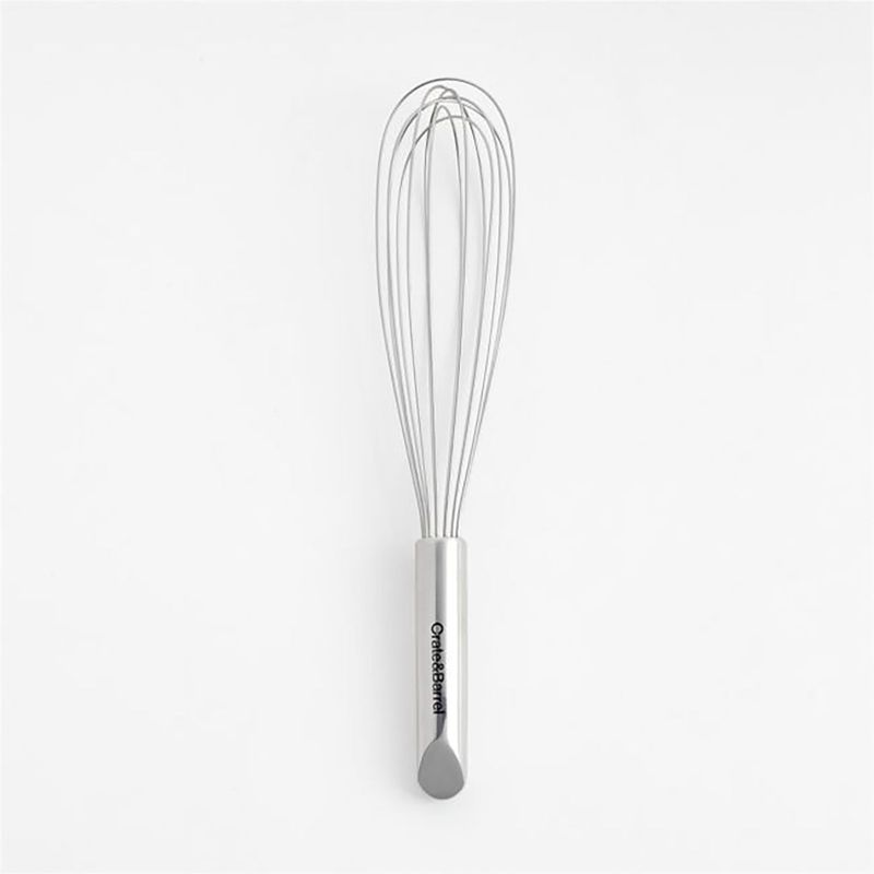 CRATE & BARREL - Batidor de Mano de Acero Inoxidable 