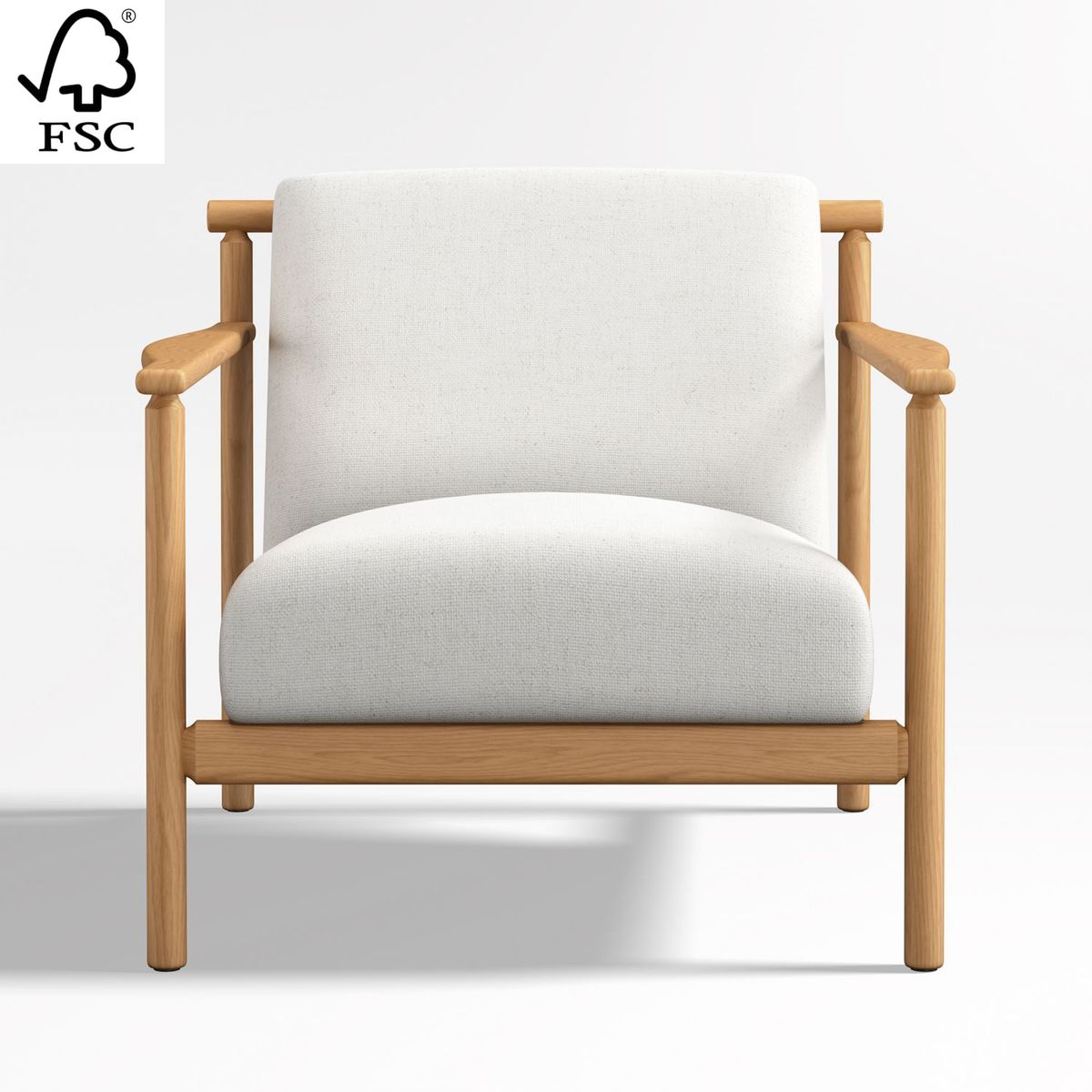 CRATE & BARREL - Butaca Ojai 1 Cuerpo