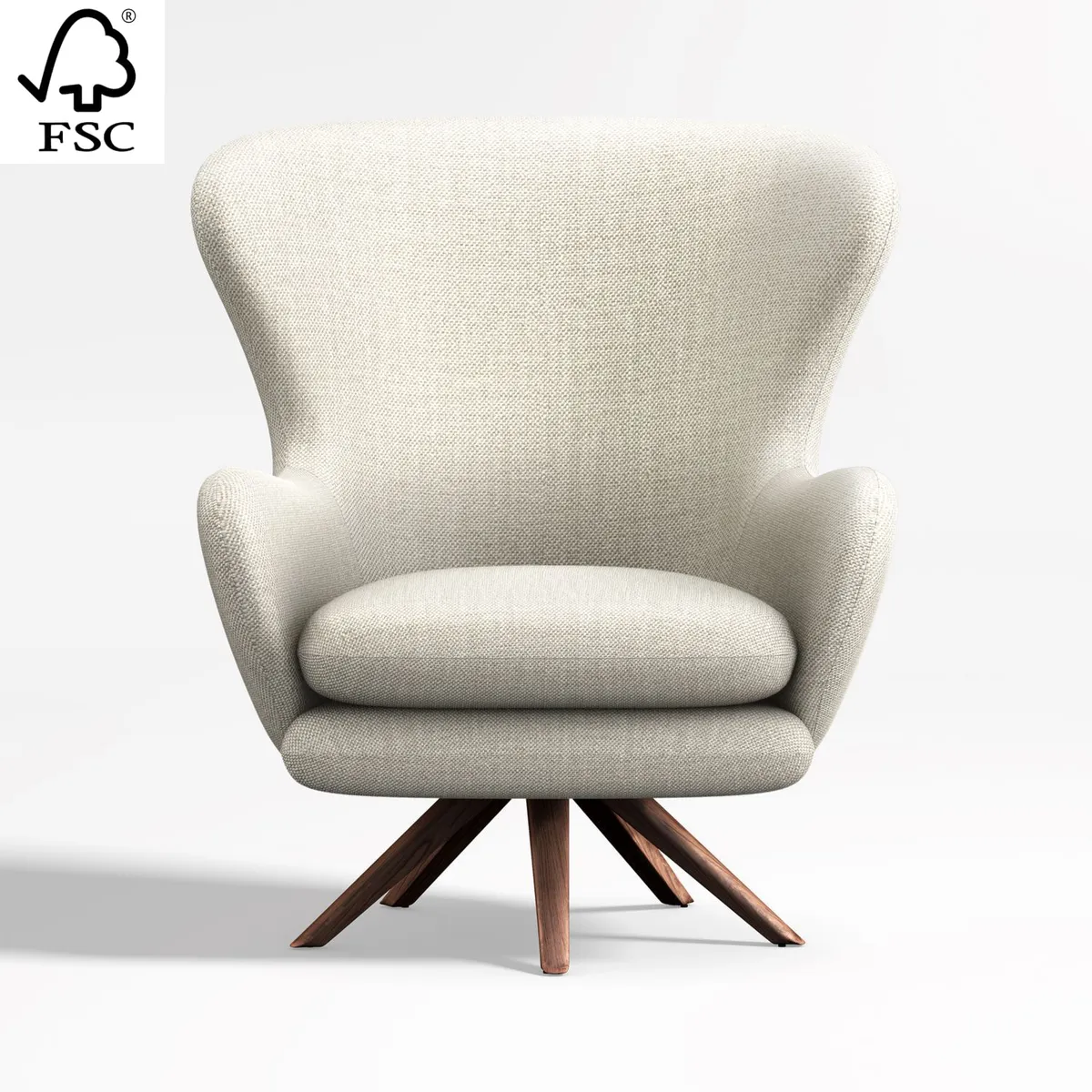 CRATE & BARREL - Butaca Powell 1 Cuerpo