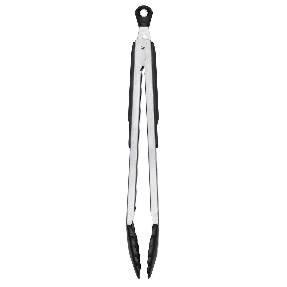 CRATE & BARREL - Pinzas de Acero Inoxidable Nylon Grandes OXO