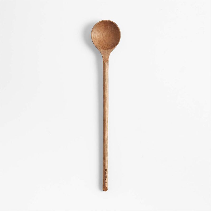 CRATE & BARREL - Cuchara de Degustación de Madera Acacia 