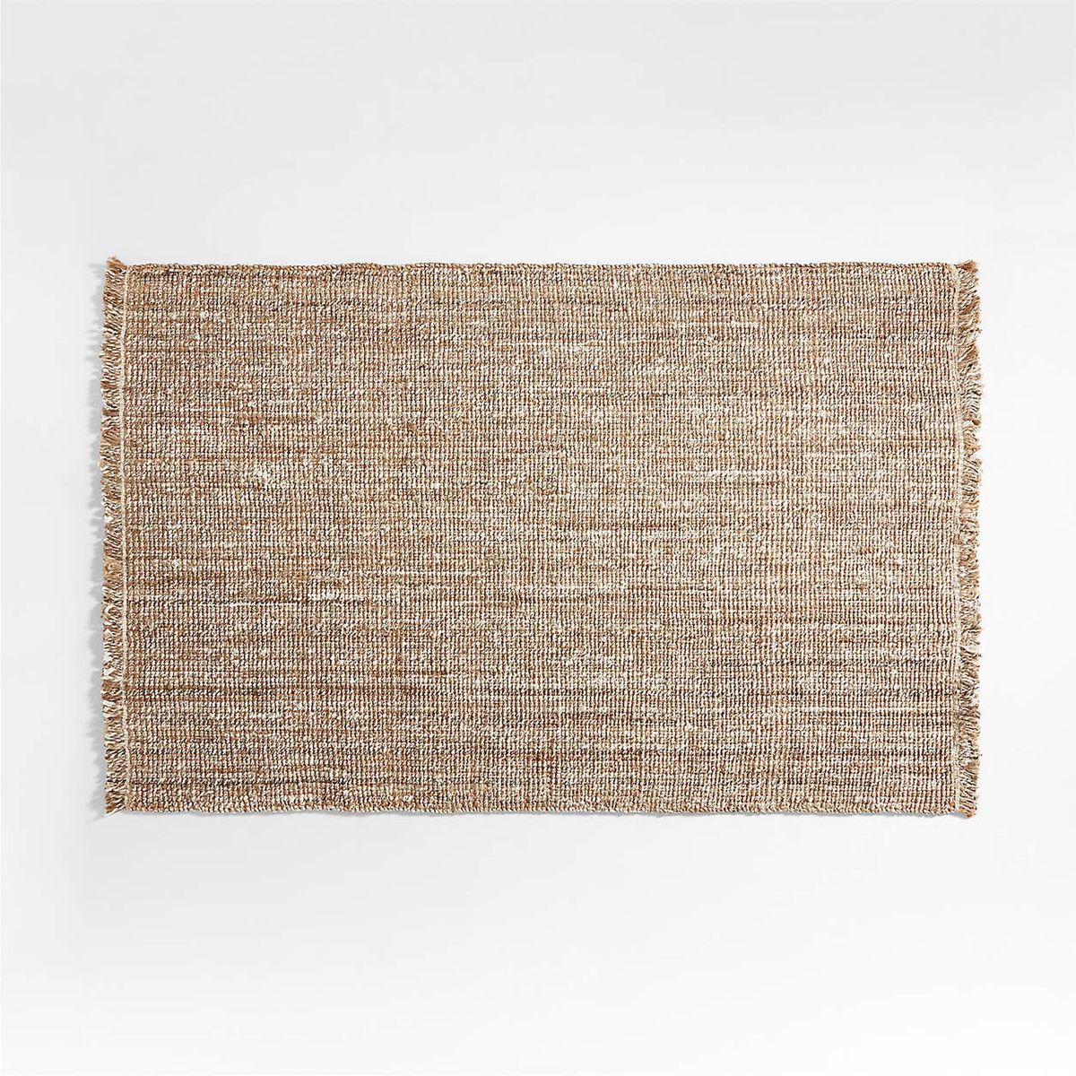 CRATE & BARREL - Alfombra De Yute Tejida A Mano Yamuna 244x305cm