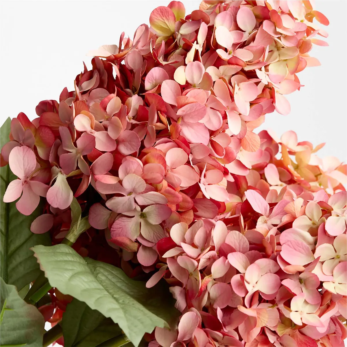 CRATE & BARREL - Rama Flor Hortensia Rosa 79cm