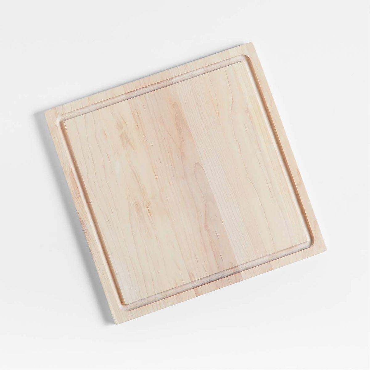 CRATE & BARREL - Tabla de Picar Reversible de Madera de Arce 
