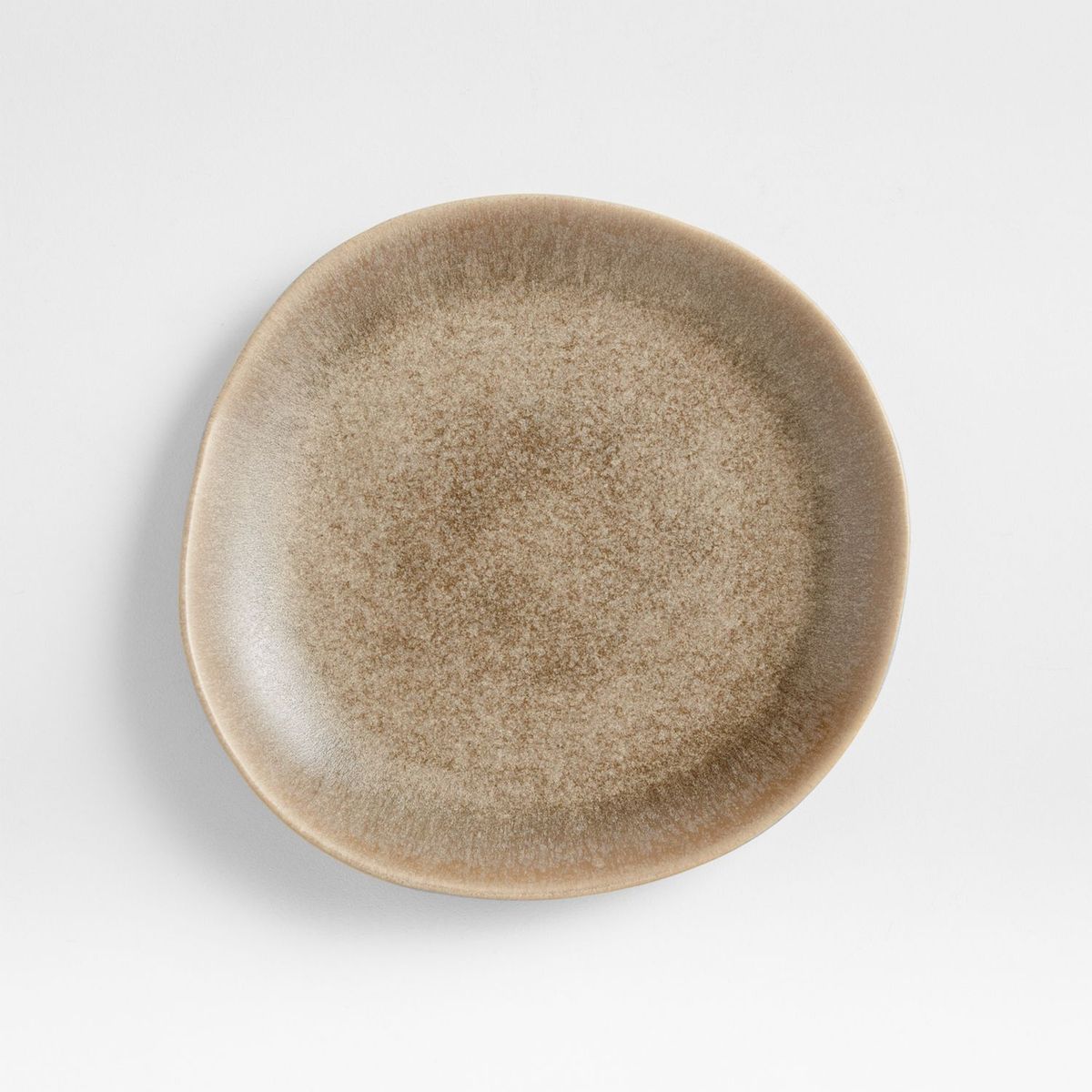CRATE & BARREL - Plato de Ensalada Grove Taupe