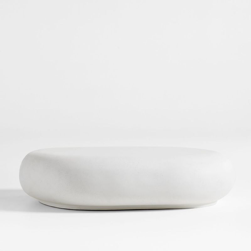 CRATE & BARREL - Mesa de Centro Pebble 