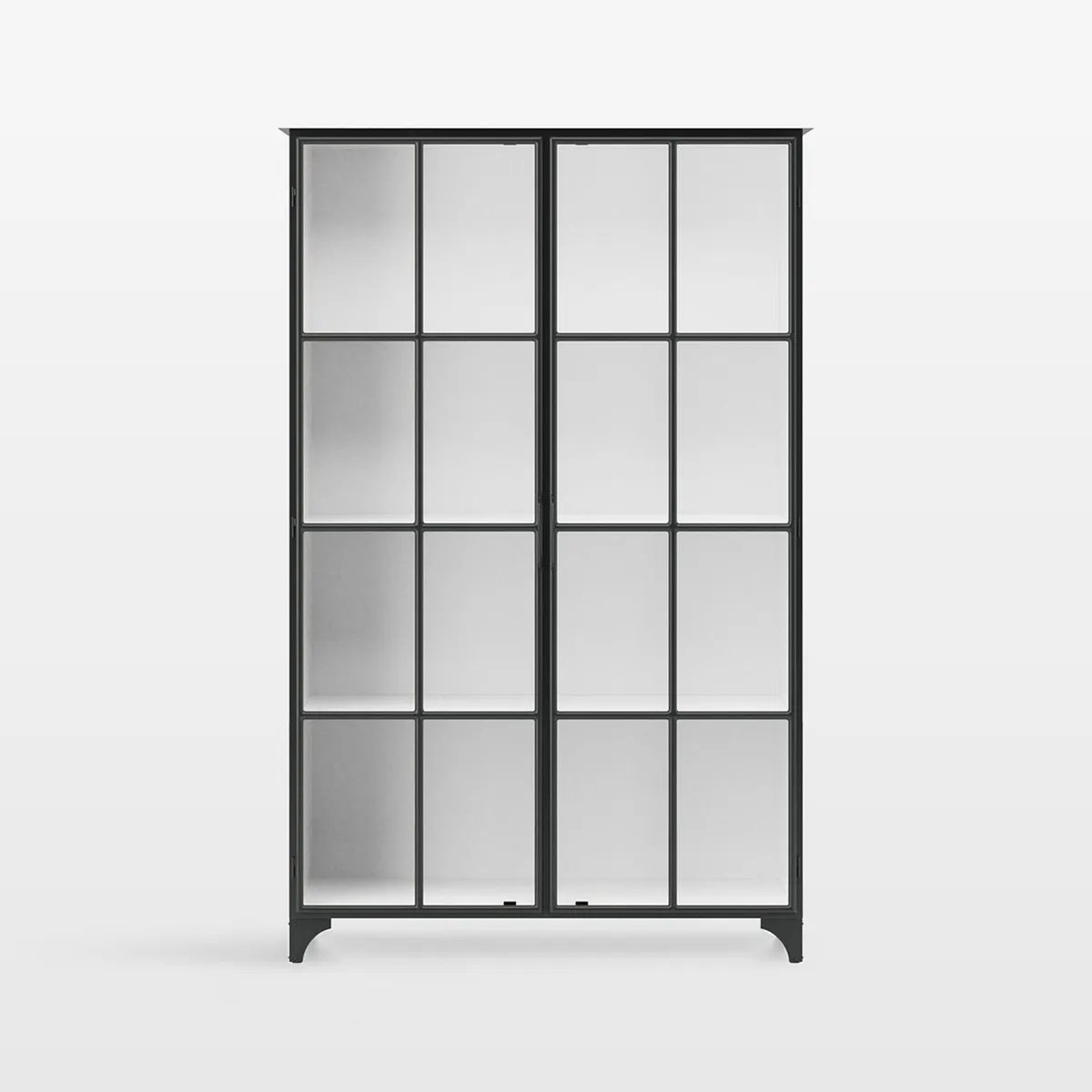 CRATE & BARREL - Gabinete Kedzie de Hierro 2 Puertas