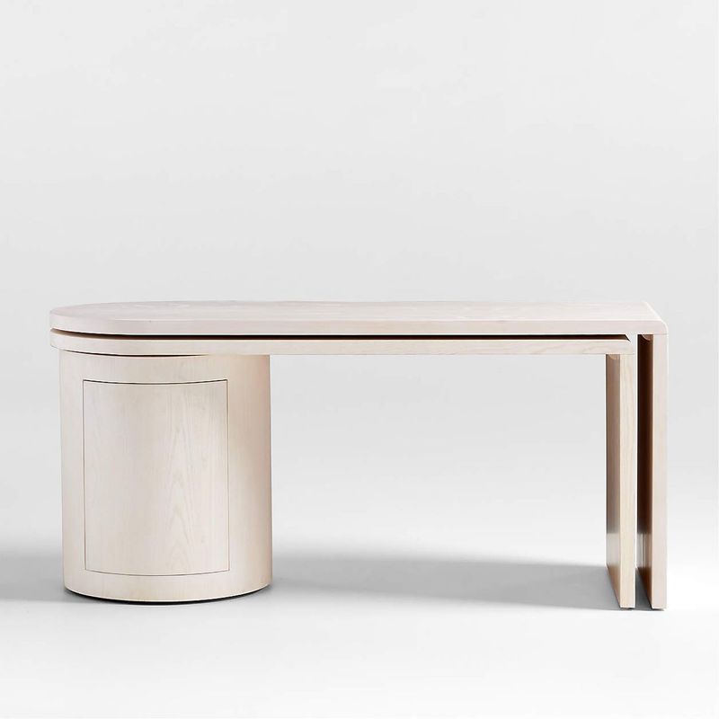 CRATE & BARREL - Escritorio Twist 1 Puerta